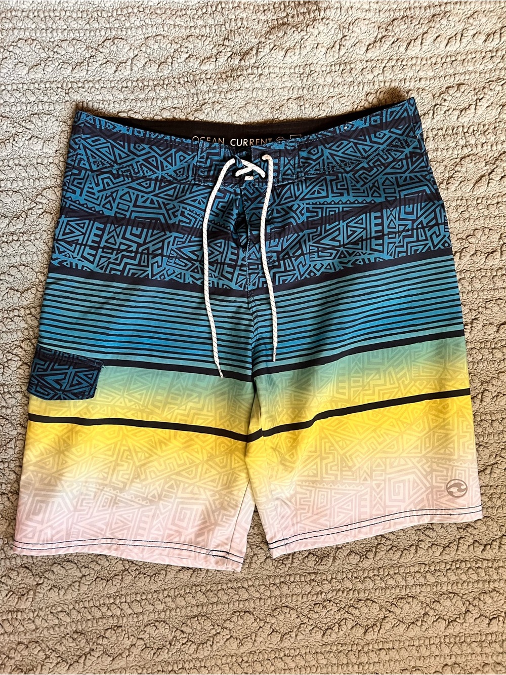 Ocean Current Men’s Gradient Board Shorts